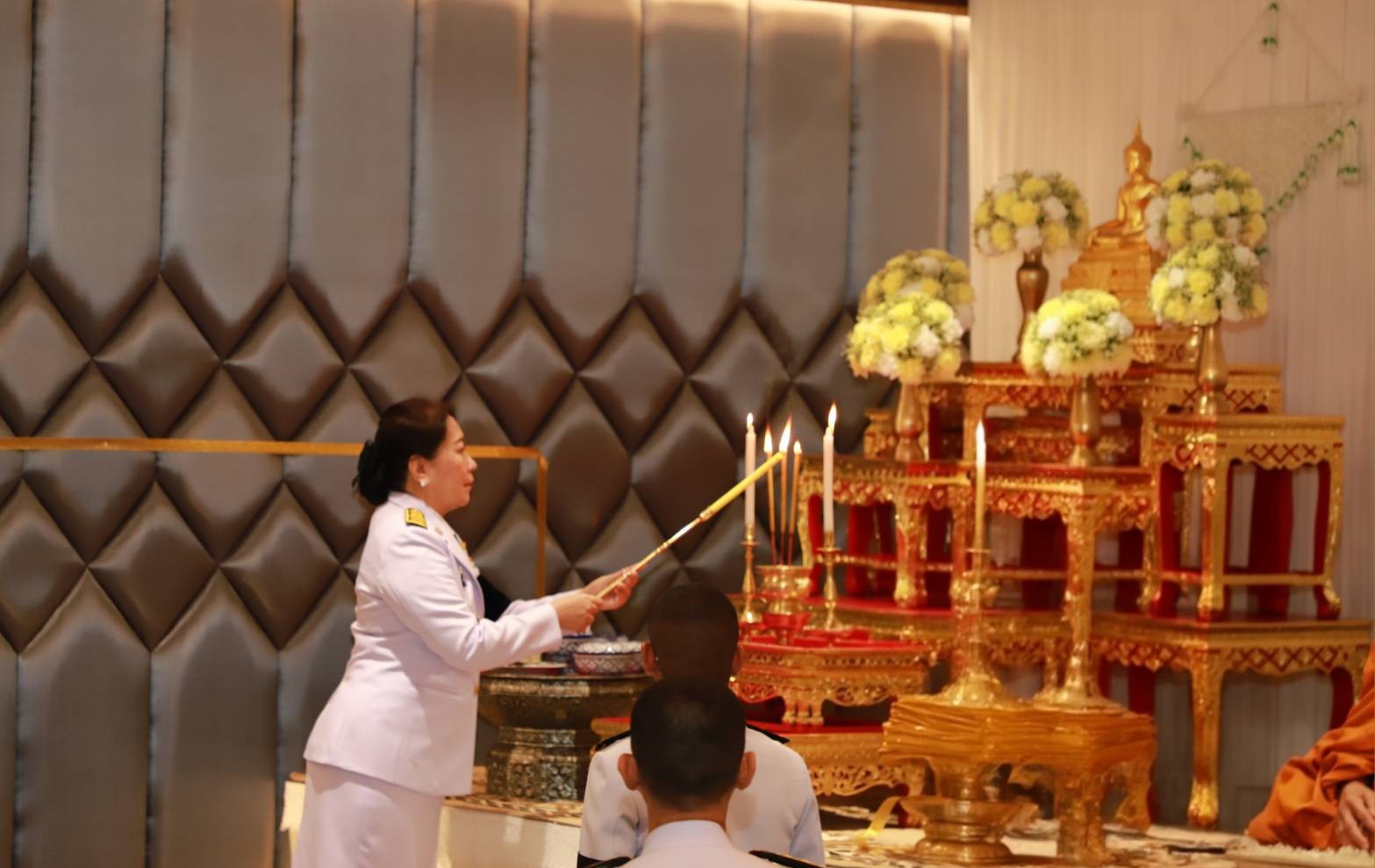กรมบังคับคดีร่วมพิธีบำเพ็ญกุศลสตมวาร (100 วัน) ถวายเป็นพระราชกุศลแด่สมเด็จพระนางเจ้าสิริกิติ์ พระบรมราชินีนาถ พระบรมราชชนนีพันปีหลวง